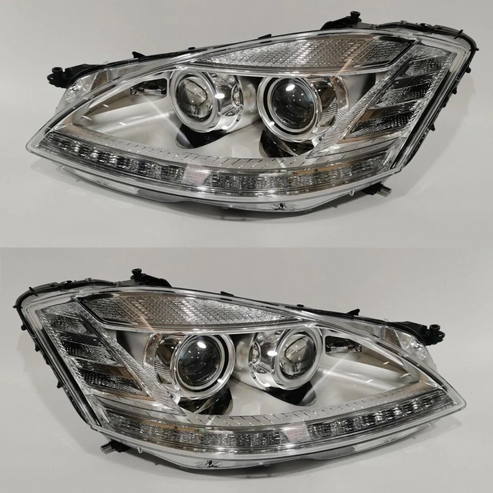 2007-09 Mercedes-Benz S550 headlight and taillight