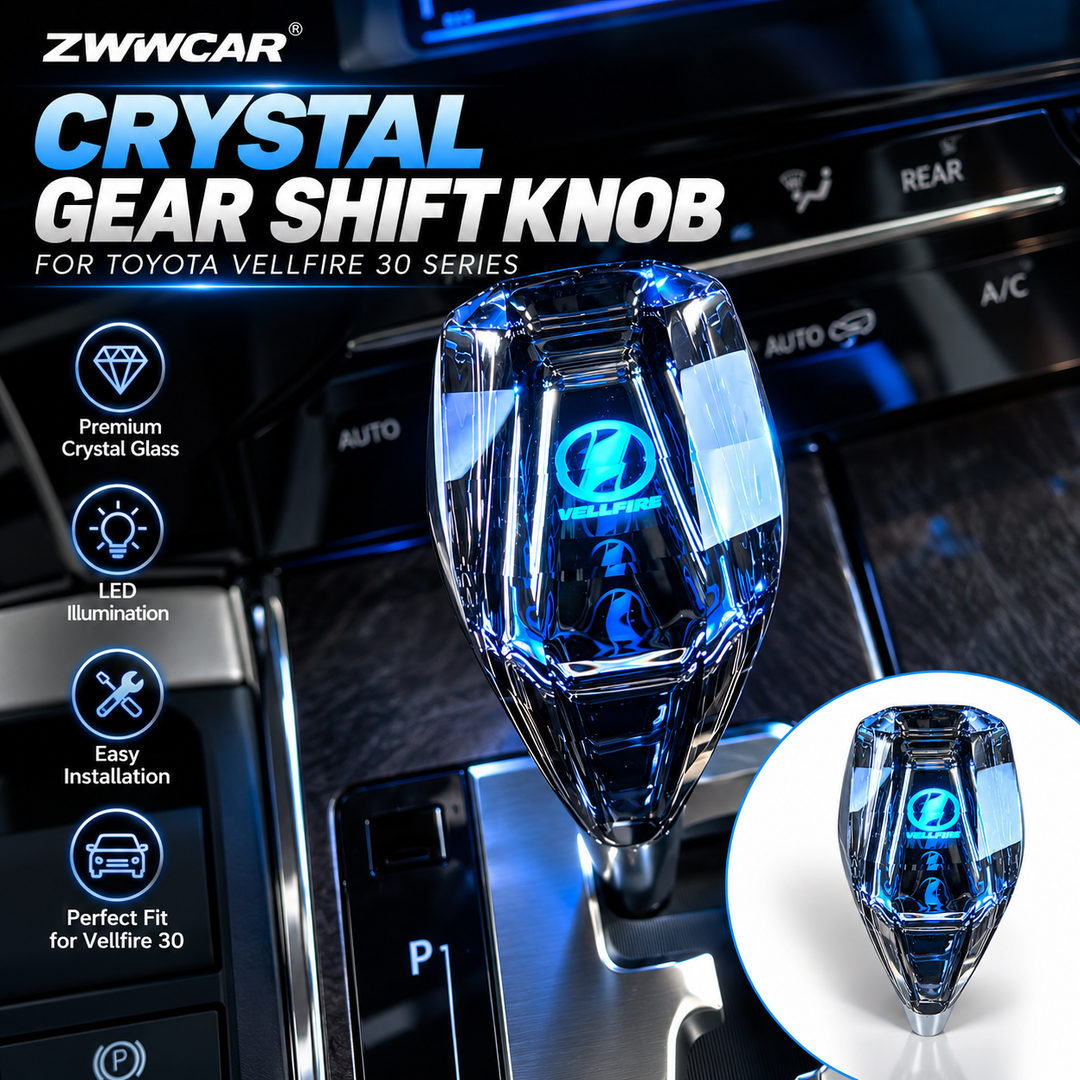 Toyota Alphard/Vellfire Illuminated Crystal Gear Shift Knob