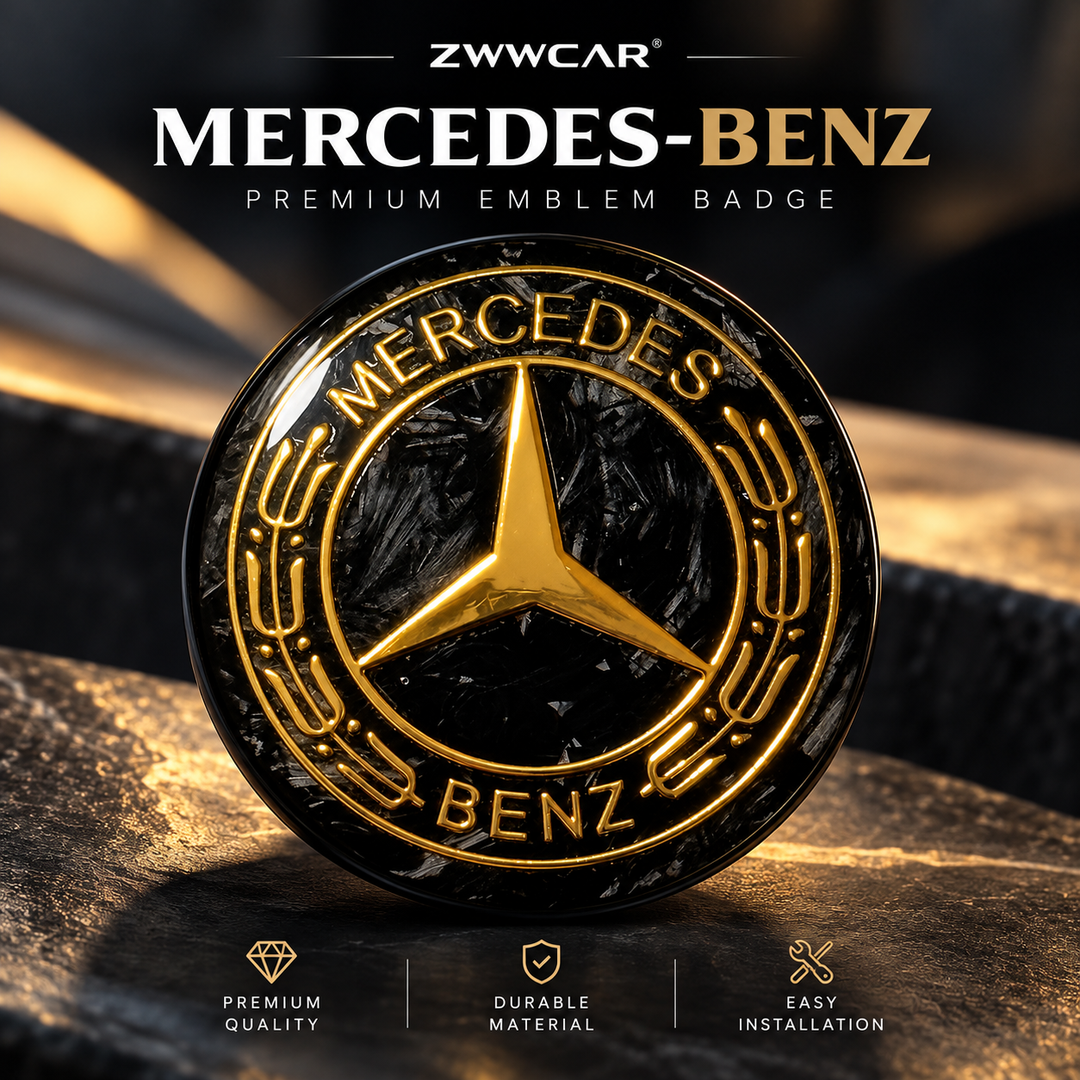 Forged Carbon Fiber Hood Emblem for Mercedes-Benz