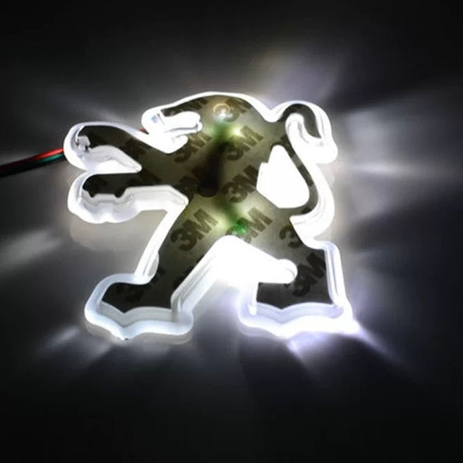 Peugeot logo replacement