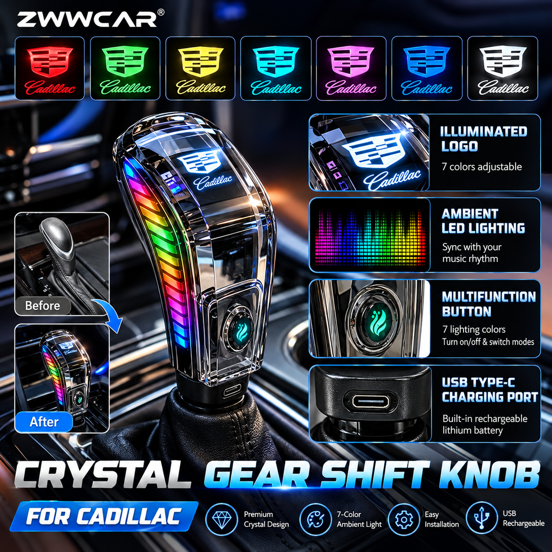 Cadillac Illuminated Crystal Electronic Gear Shifter