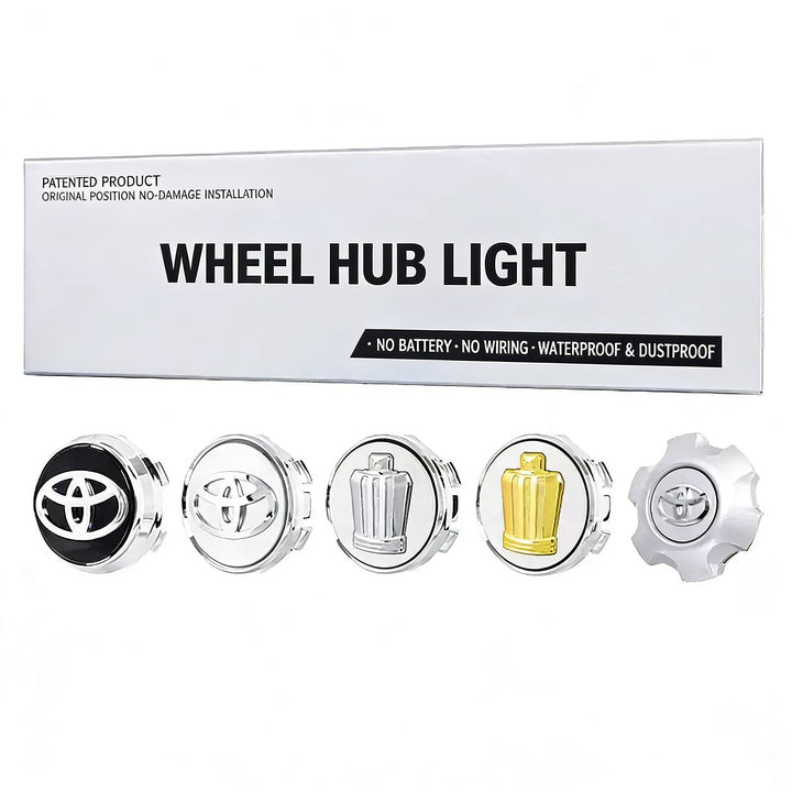 LED car hub cover magnetic levitation light