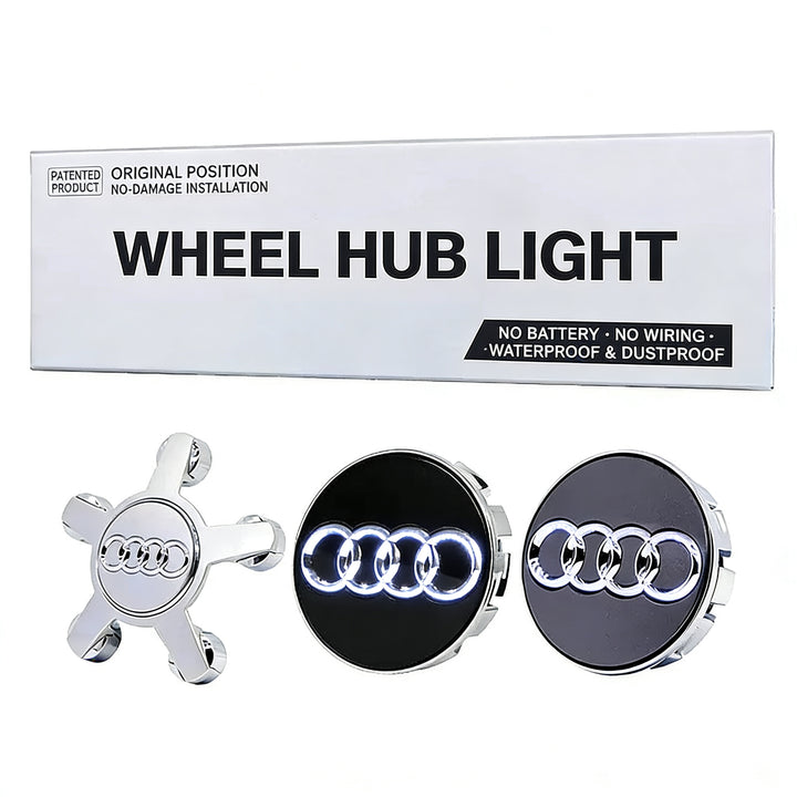 LED car hub cover magnetic levitation light