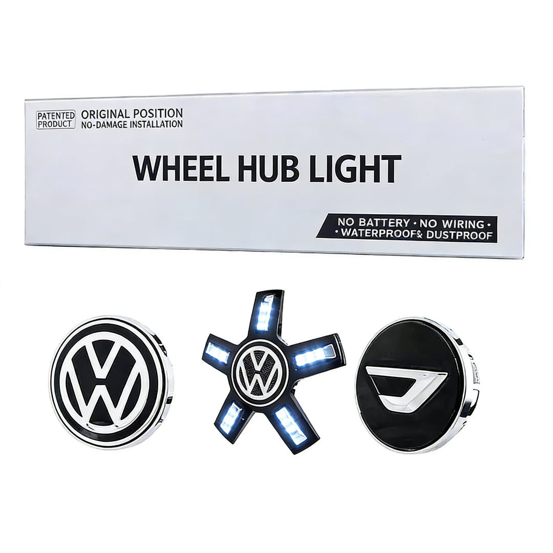 LED car hub cover magnetic levitation light