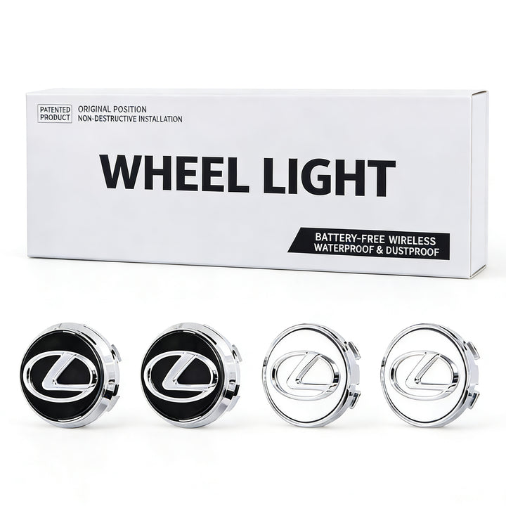 LED car hub cover magnetic levitation light