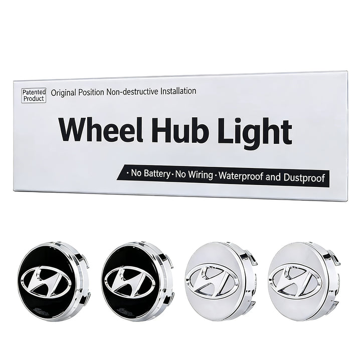 LED car hub cover magnetic levitation light