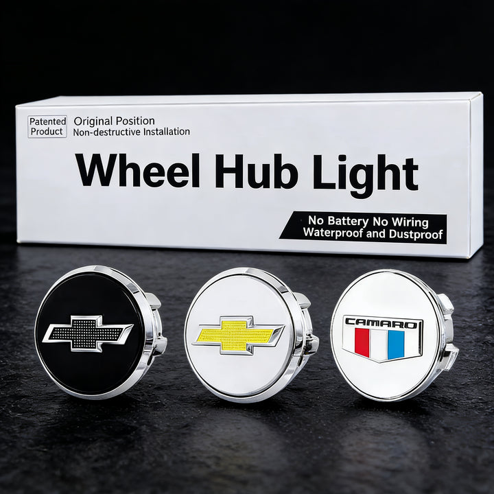 LED car hub cover magnetic levitation light
