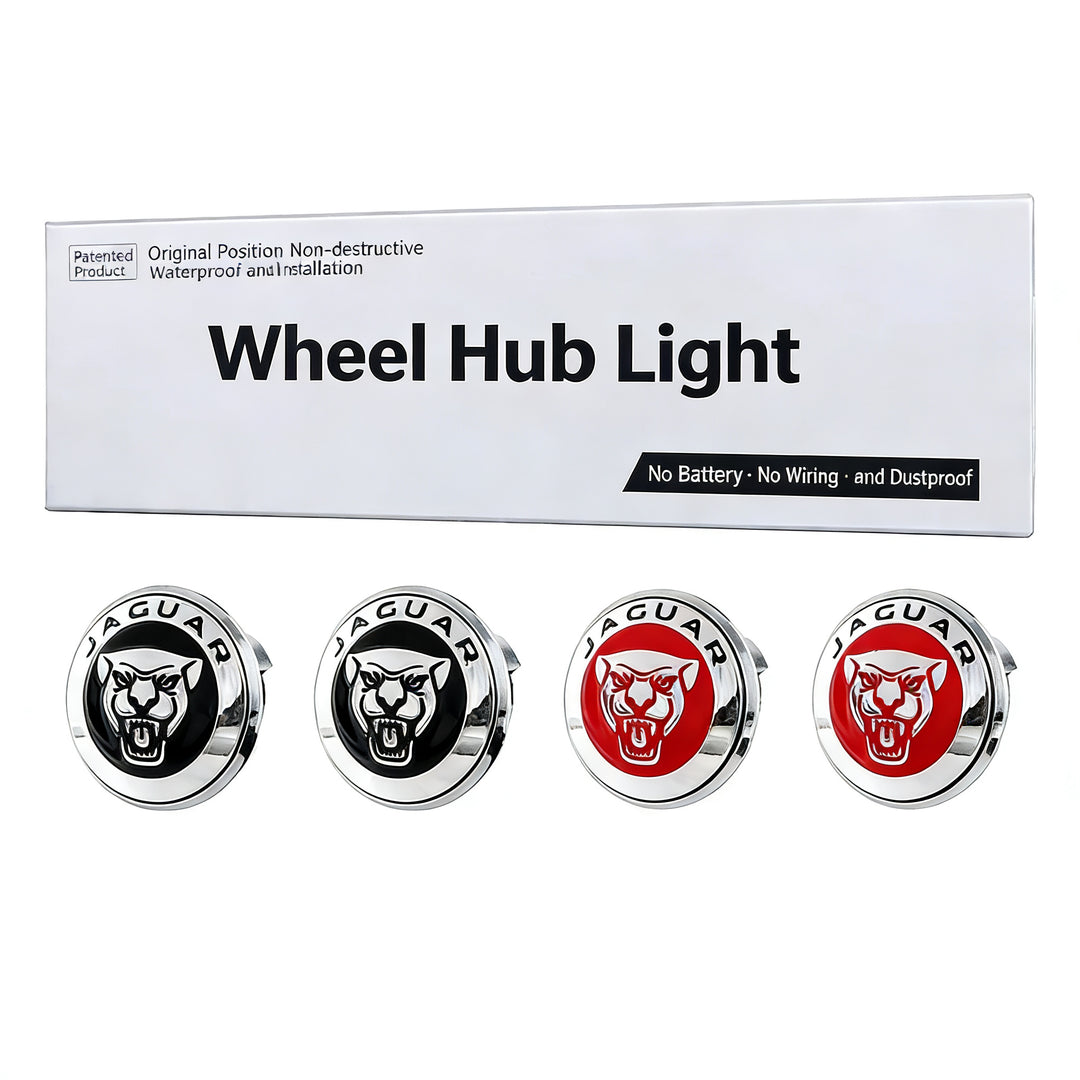 LED car hub cover magnetic levitation light