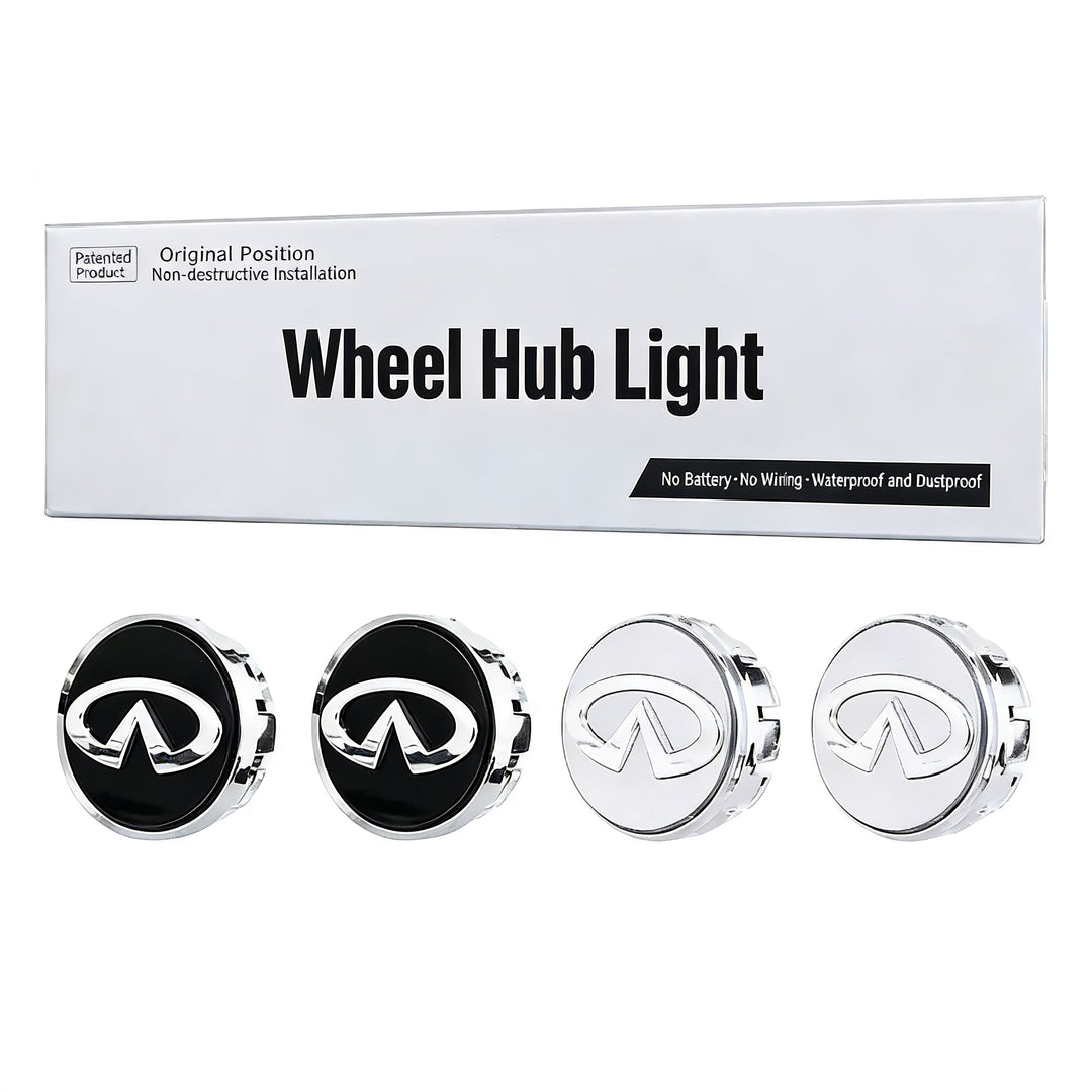 LED car hub cover magnetic levitation light