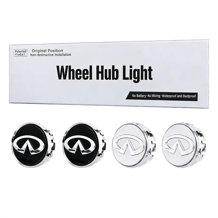 LED car hub cover magnetic levitation light