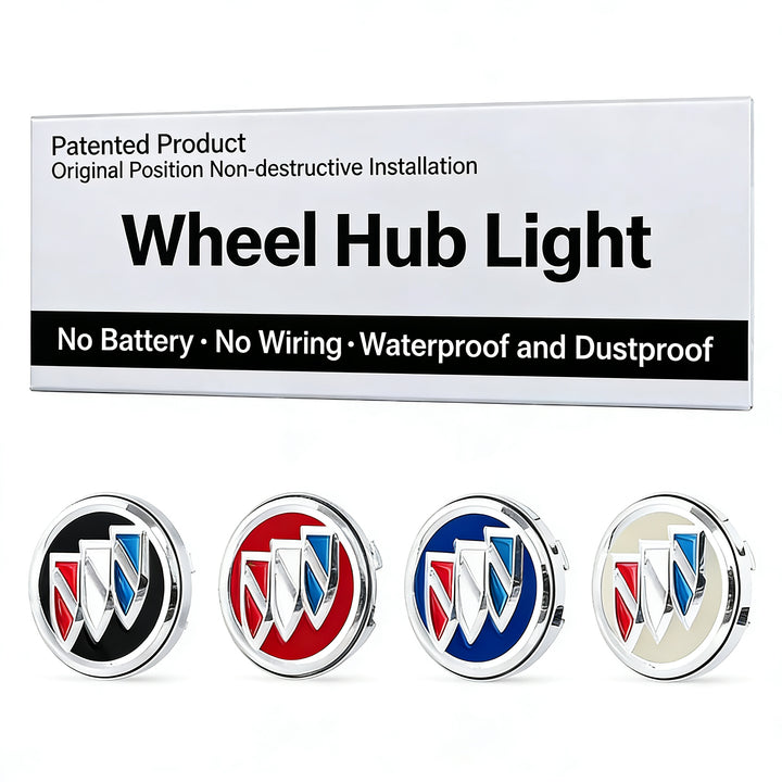 LED car hub cover magnetic levitation light