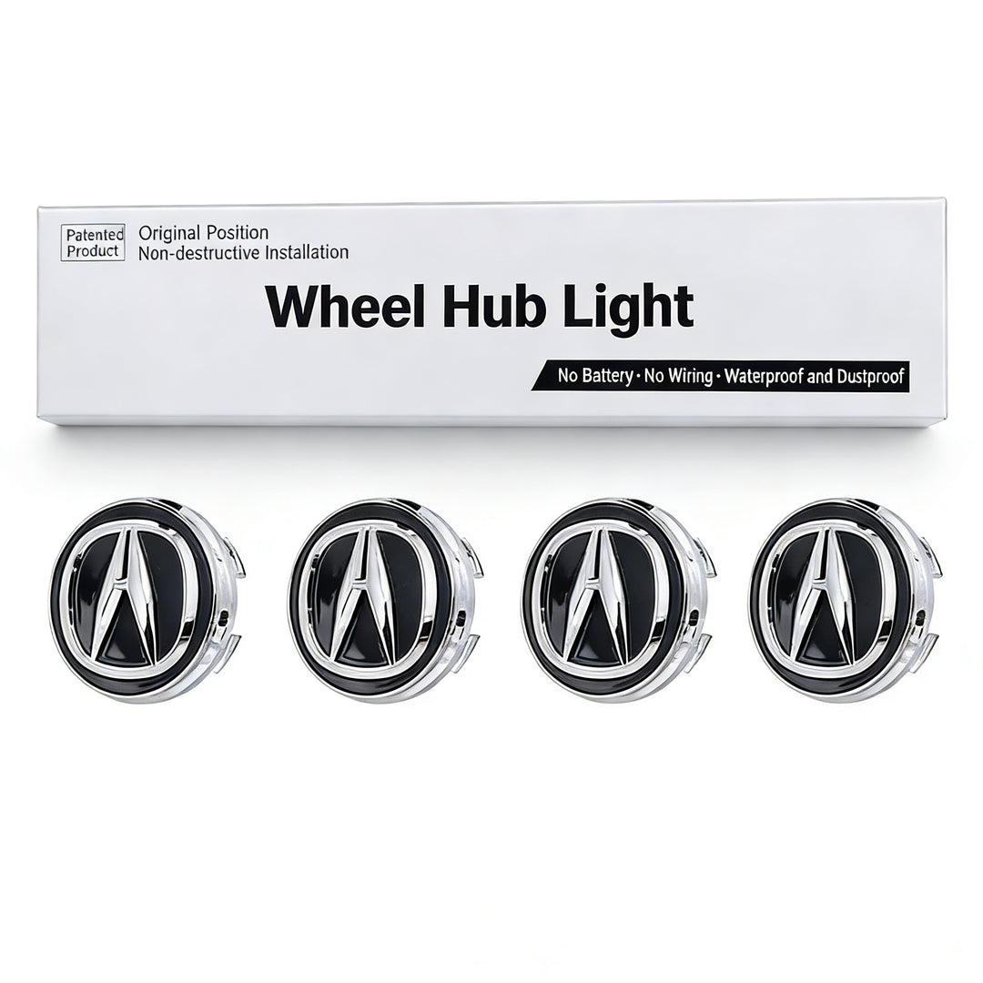 LED car hub cover magnetic levitation light