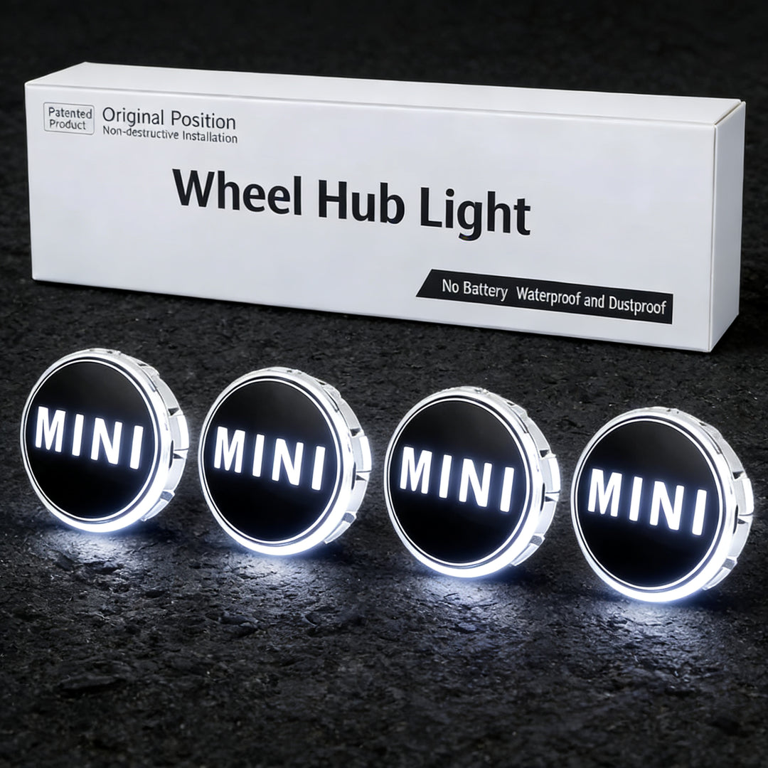 LED car hub cover magnetic levitation light