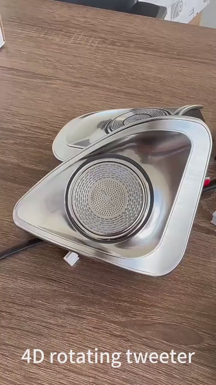 Mercedes-Benz's new seamless rotating tweeter