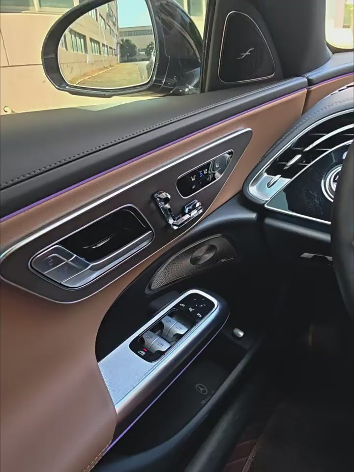 Crystal seat adjustment buttons for Mercedes-Benz vehicles