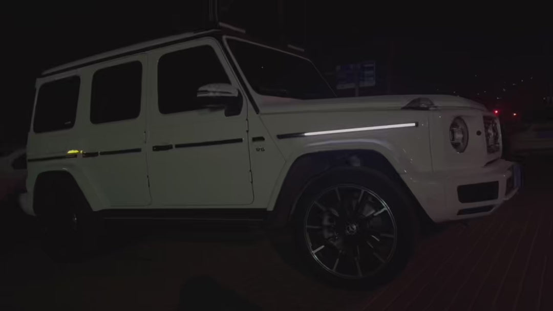 Mercedes-Benz G-Class Illuminated Side Trim Upgrade
