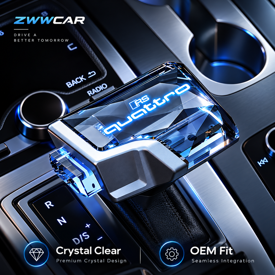 Audi Crystal Gear Shifter – Yacht-Style Upgrade